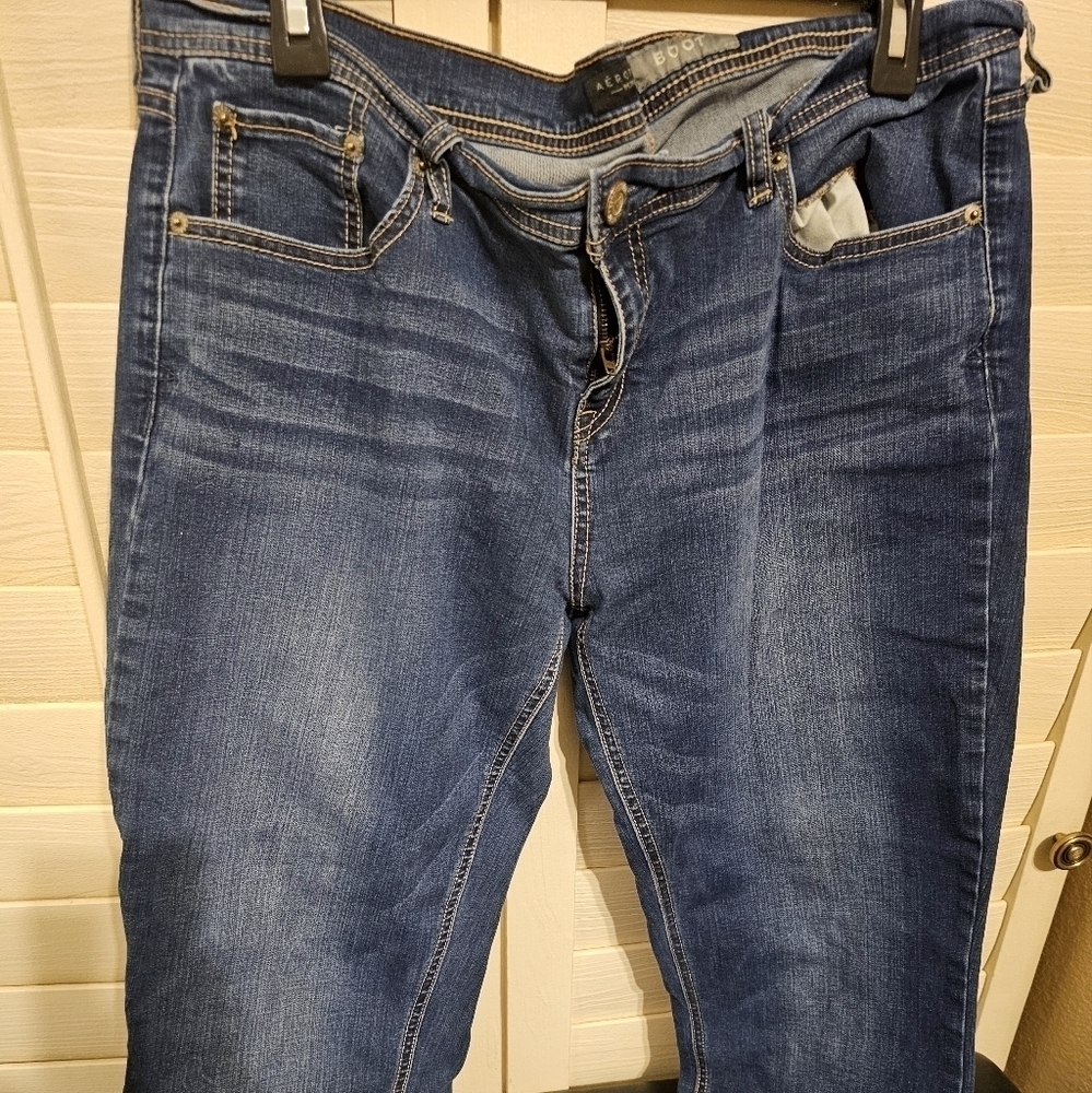 Ladies Aerpostole boot cut jeans